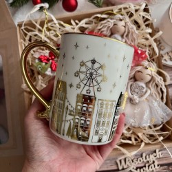 Świąteczny Zestaw Prezentowy - Kubek Aniołek